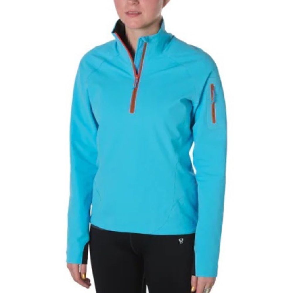 STOIC Back Country Microlith Pullover Breathable Water Resistant Women’s Sz M